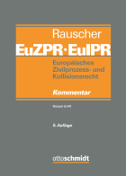 Europäisches Zivilprozess- und Kollisionsrecht - EuZPR EuIPR