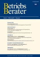 Betriebs-Berater (BB) - Arbeitsrecht