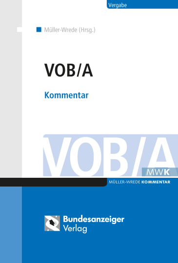  VOB/A Kommentar