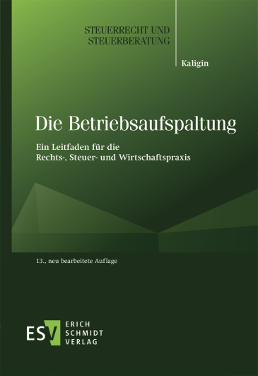  Die Betriebsaufspaltung