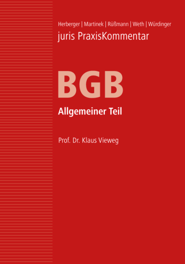 juris PraxisKommentar BGB Band 1