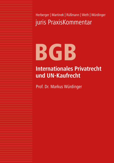 juris PraxisKommentar BGB Band 6