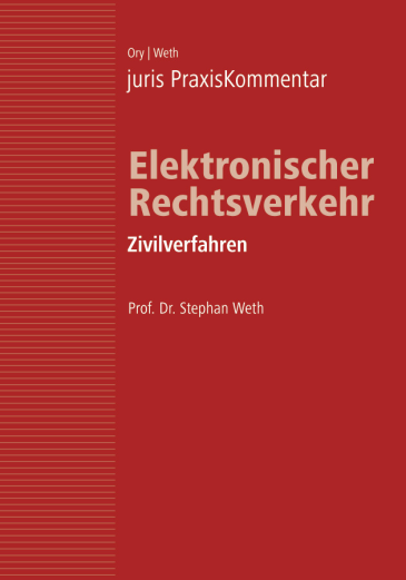 juris PraxisKommentar Elektronischer Rechtsverkehr Band 2