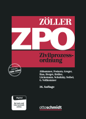 Abbildung: ZPO Zivilprozessordnung