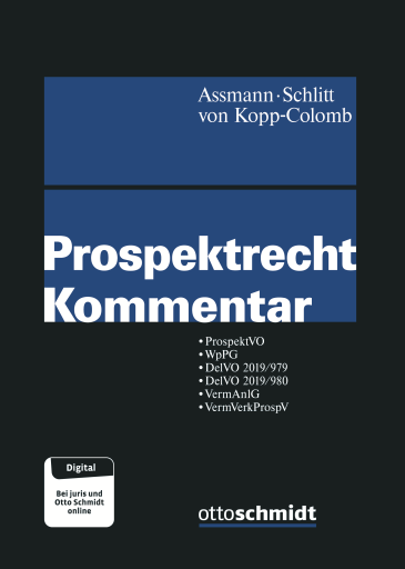  Prospektrecht Kommentar