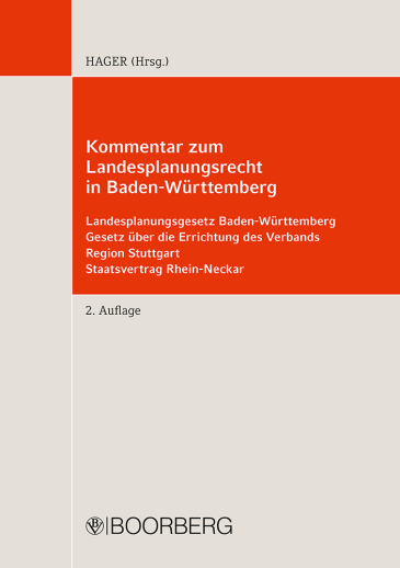  Kommentar zum Landesplanungsrecht in Baden-Württemberg