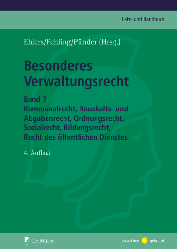  Besonderes Verwaltungsrecht Band 3
