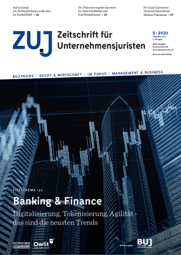  Zeitschrift für Unternehmensjuristen (ZUJ)